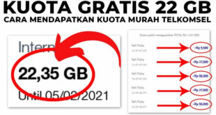 Cara Mendapatkan Kuota Murah Telkomsel