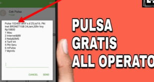 Cara Mendapatkan Pulsa Gratis Langsung Masuk Tanpa Aplikasi