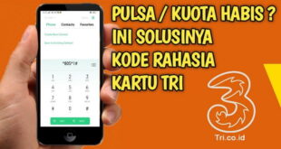 Cara Dapat Pulsa Gratis Tri