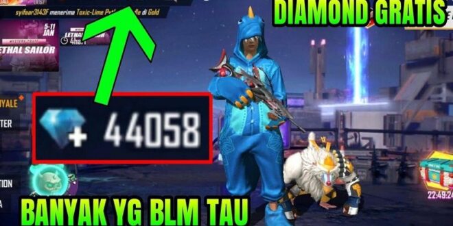 Cara Mendapatkan Diamond Gratis di Free Fire