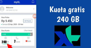 Cara Mendapatkan Kuota Gratis Xl