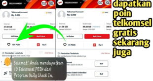 Cara Mendapatkan Poin Telkomsel