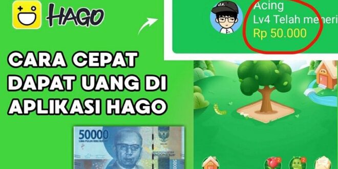 Cara Mendapatkan Uang Dari Hago