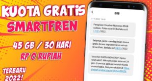 Cara Mendapatkan Kuota Gratis Smartfren