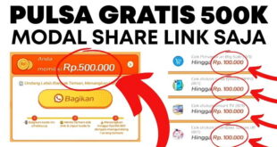 Cara Mendapatkan Pulsa Gratis Langsung Masuk