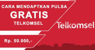 Cara Dapat Pulsa Gratis Telkomsel