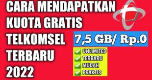 Cara Mendapatkan Kuota Gratis Telkomsel