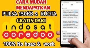 Cara Dapat Pulsa Gratis Indosat